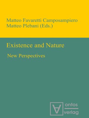 cover image of Existence and Nature